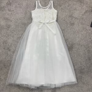 New! Beautiful Badgley Mischka First Communion/ Flower Girl Dress 6x